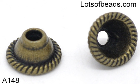 Bronze Bead Cap